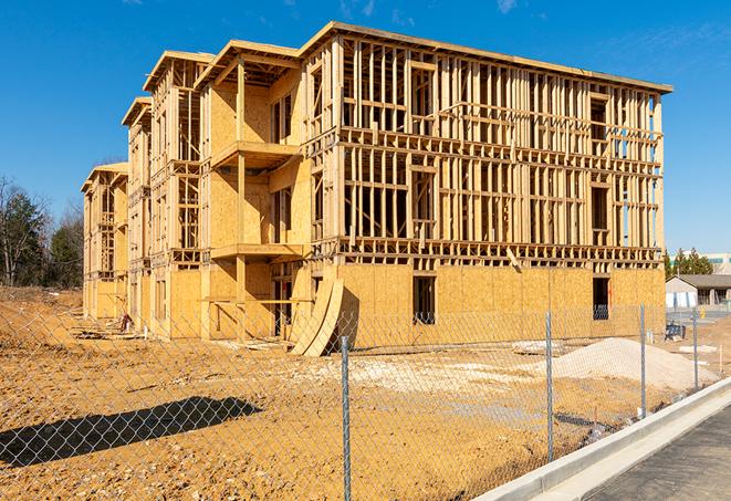 a long-lasting temporary fence helping to keep construction zones safe in Southwest Ranches